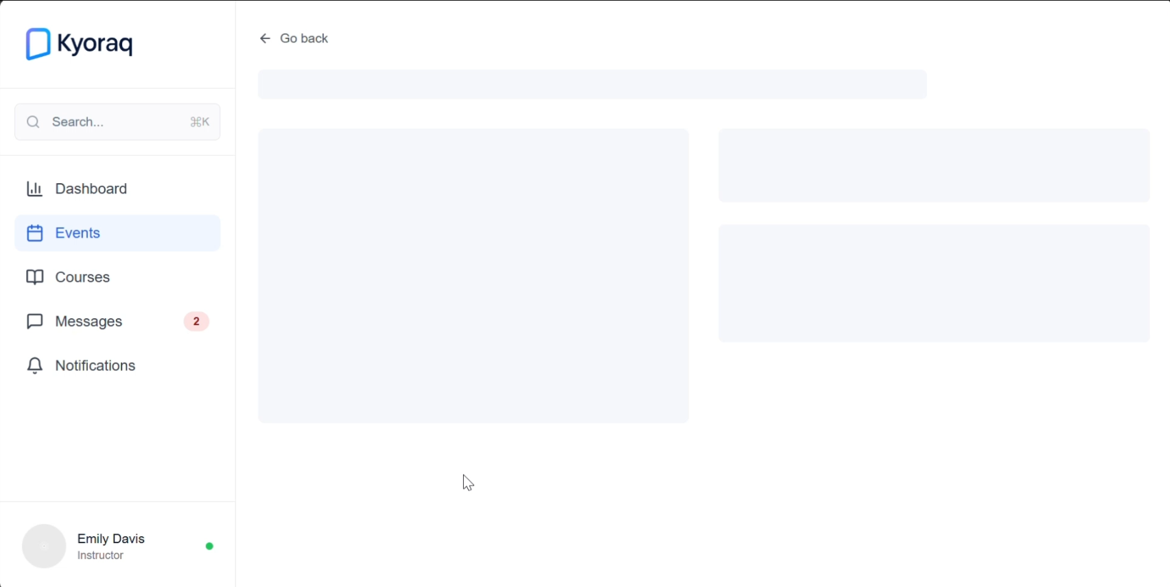 Instructor Course Creation